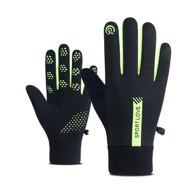 Winter Gloves Women Cycling Bike Thermal Fleece Cold Resistance Wind Waterproof Bicycle Warm Outdoor Running Skiing Mittens