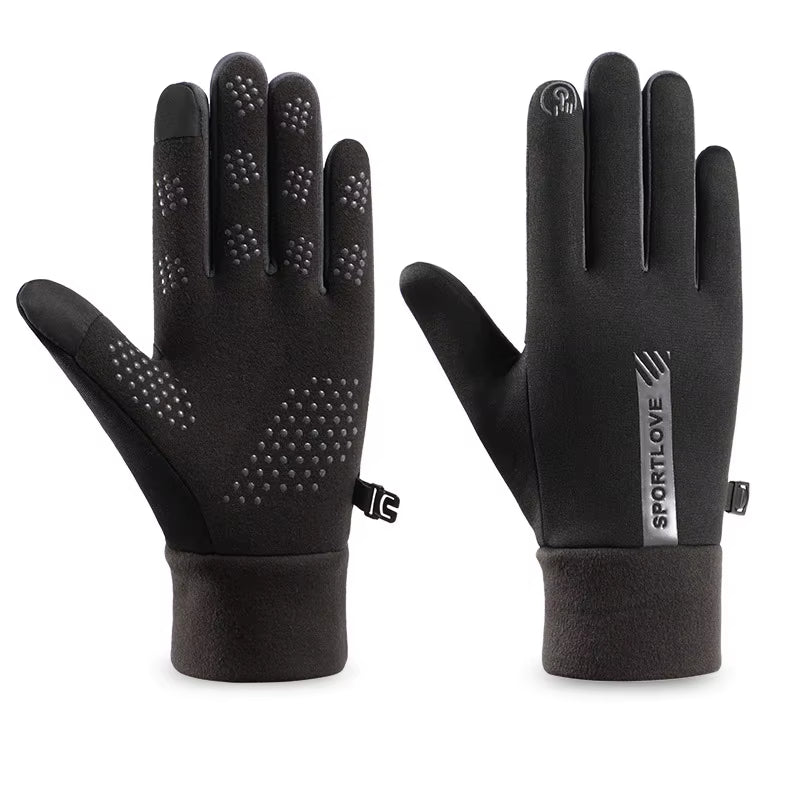 Winter Gloves Women Cycling Bike Thermal Fleece Cold Resistance Wind Waterproof Bicycle Warm Outdoor Running Skiing Mittens
